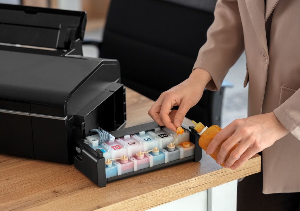 Uzupełnianie atramentu